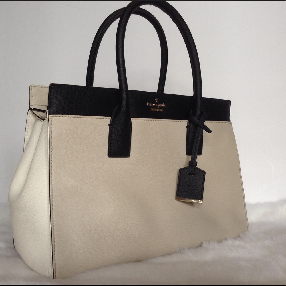 Kate Spade Madison Colorblock Saffiano Leather Medium Satchel